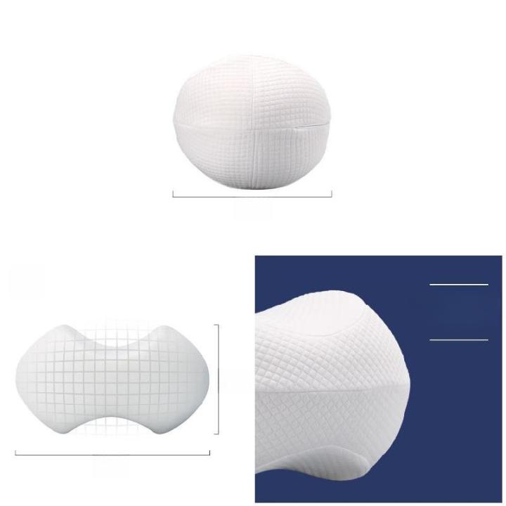 Almohada de Pierna de Espuma de Memoria Almohada de Rodilla para Alivio del Dolor y Soporte de Piernas Rebote Lento Hogar oficina