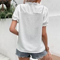 Elegante Camisa de Verano para Mujer Manga Corta, Estilo Coreano Moderno, Moda Casual para Mujeres Jóvenes - details 4