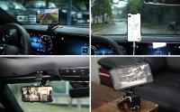 360 Grados Ajustable y Giratorio Soporte de Teléfono de Coche,Portátil,Soporte de Smartphone Electrónico,Soporte de Teléfono Móvil,Soporte de Salpicadero de Coche,Parasol,Espejo Retrovisor Soporte de Teléfono - details 5