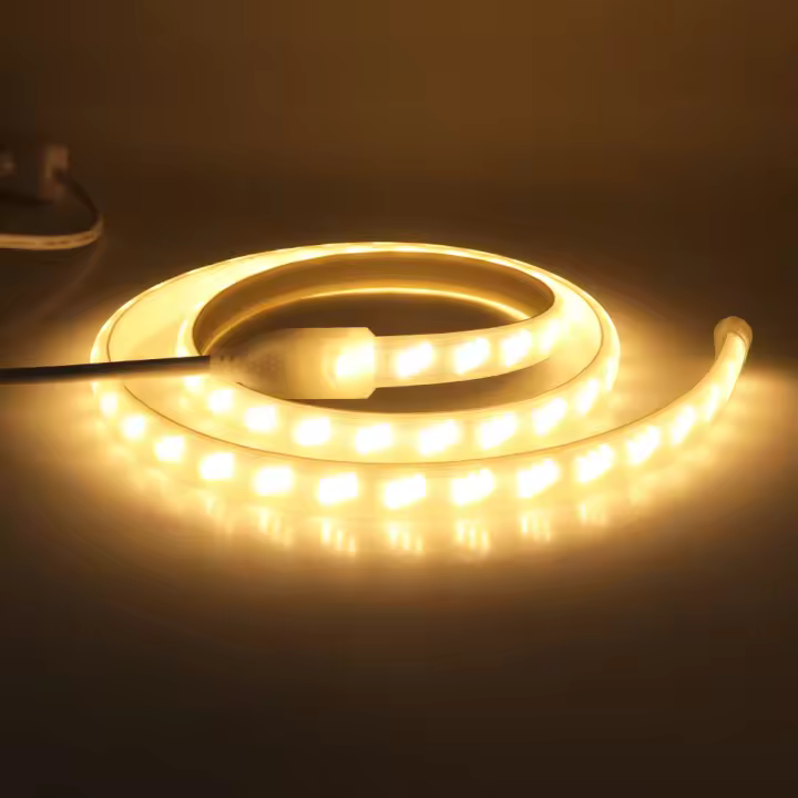 GAHADA Tira LED Impermeable para Exteriores Enchufe de Energía EU Cinta LED Flexible con 180 LEDs/m - 1