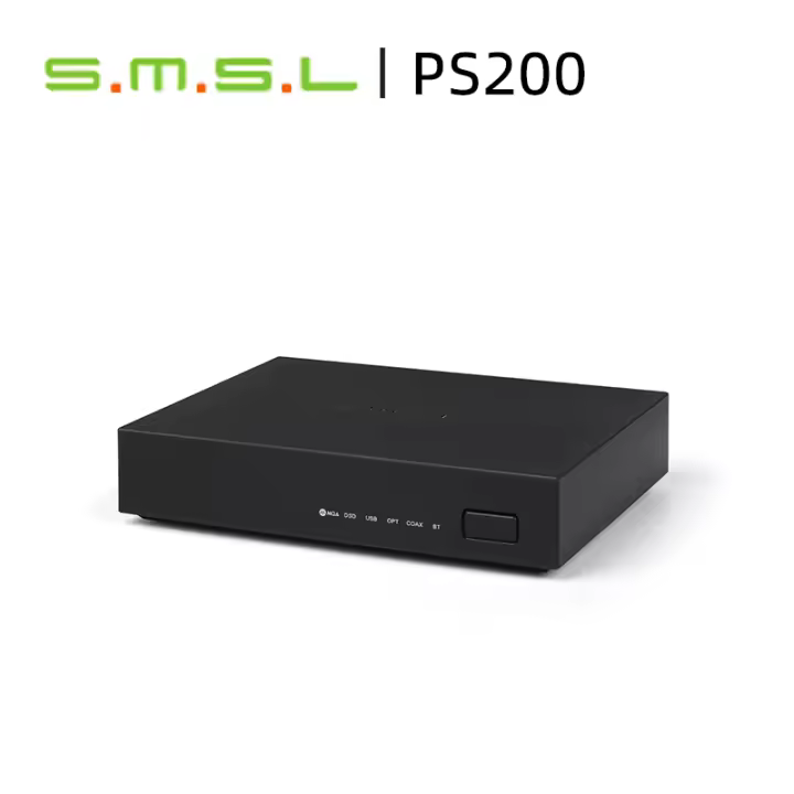 SMSL PS200 Mini DAC ES9039Q2M MQA MQA-CD Decodificación Bluetooth5.0 Audio de alta resolución DAC 4 Uds Dual Op Amps decodificador de alta gama para PS4 PS5 - 1
