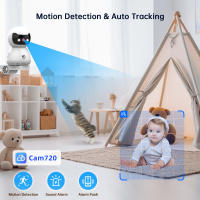 Cámara de Seguridad IP Inalámbrica Jooan de 5MP Monitor de Bebé con Audio de Dos Vías - details 4