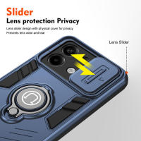 KEYSION Funda Antigolpes Redmi Note 13 Pro, 5G, 13, 4G, Anillo Protector Deslizante para Cámara, para Xiaomi POCO M6 X6 Pro 5G - details 1