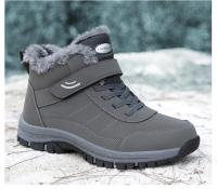 Botas de invierno para hombre y mujer, zapatillas impermeables de cuero Pu, zapatos informales de escalada para hombre, Botas de senderismo al aire libre Unisex, envío rápido - details 28