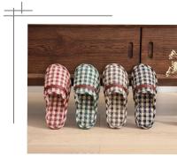 Zapatillas antideslizantes para parejas, hogar, cuatro estaciones, granulado, otoño e invierno, interior, suela de tela de fondo suave, suelo de madera silencioso - details 13