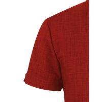 Camisa clásica de manga corta para hombre, camisa informal de Color sólido para vacaciones de verano - details 9