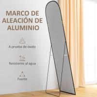 Espejo de Cuerpo Completo Espejo de Pie de 50x170 cm Aleación de Aluminio - details 4