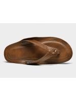 Sandalias retro antideslizantes y resistentes al desgaste para hombre, zapatos de playa transpirables de cuero de gran tamaño, de verano - details 6