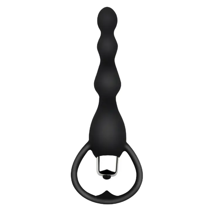 Juguetes Sexuales de Silicona para Hombres y Mujeres Entrenador de Anales con Vibrador y Bolas para Principiantes Juguetes de Diversión - 1