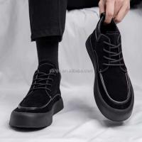 Nuevas botas de piel de oveja, zapatos Chelsea de gamuza, marca de diseño de moda rusa de bajo precio para hombres - details 1