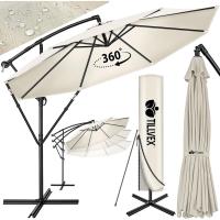 Paraguas de aluminio con manivela 300/350 cm de diámetro Protección UV Impermeable para mercado - details 25