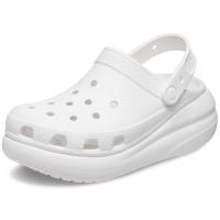 Classic Crush Clog mujer, adecuados para lugares casuales, sandalias de playa, zapatillas-Blanco. - details 0
