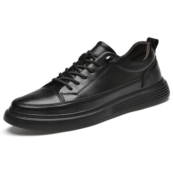 Zapatos informales de piel auténtica para hombre, zapatos Oxford para correr, zapatos de vestir para hombre, zapatos cálidos de piel para invierno, novedad 2024