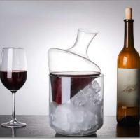 Viene con cubo de hielo, vaso sin plomo, whisky, vodka, brandy, bar, festival, botella de cadera, juego de vino, 1000 ml - details 8