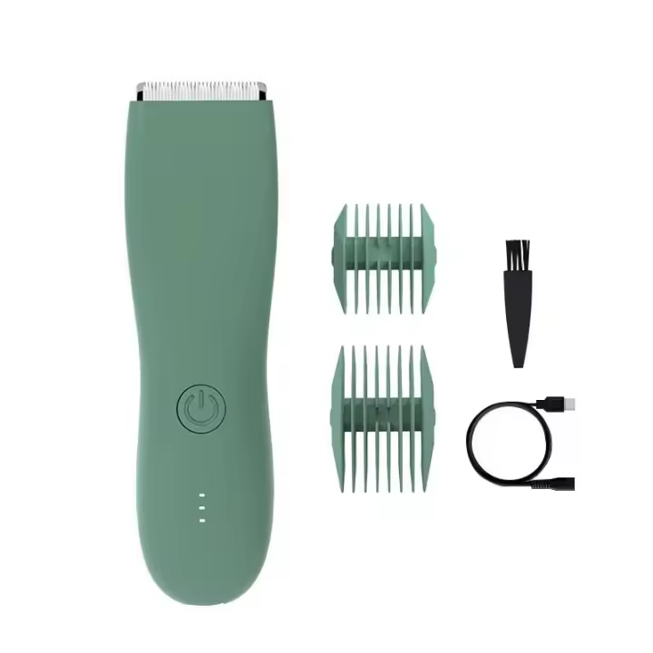 Ultimate Groin & Body Manscaping Tool-afeitadora de bolas eléctrica profesional y Groomer de cuchillas de cerámica para hombres y mujeres - 1