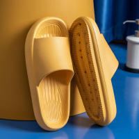 Zapatillas de suela gruesa para hombre y mujer, sandalias suaves de EVA, para el hogar Chanclas de playa, antideslizantes, talla grande 36-45 - details 15