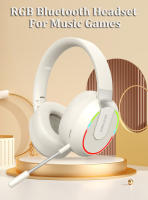 auriculares inalámbricos con Bluetooth dinámicos RGB luz LED HIFI cancelación pasiva de ruido juego entretener música auriculares con micrófono - details 0