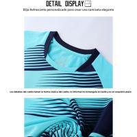 Conjunto De Camiseta De Fútbol Para Niños, uniforme De Entrenamiento, Manga Corta, Estudiantes De Primaria Y Secundaria, Verano - details 2