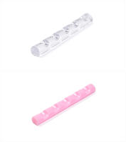 KADS-soporte para pinceles de uñas, accesorio de manicura, acrílico, transparente, rosa, Gel UV - details 4