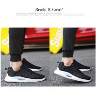 Zapatillas de correr de malla transpirable para hombre, zapatos deportivos de amortiguación suave, zapatillas cómodas para caminar a diario, zapatos de tenis al aire libre, Verano - details 16