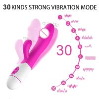 Leten 30 velocidades punto G femenino potente consolador conejo vibrador para mujeres estimulación del clítoris masaje masturbación juguetes sexuales para adultos - details 4