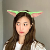 Headband De Peluche Baby Yoda Accesorio De Cabello Para Niñas Figura De Anime Alienígena Correa De Pelo Regalo De Dibujos Animados - details 10