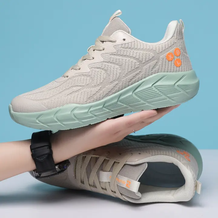 Zapatillas de Correr al Aire Libre para Primavera y Otoño Zapatillas de Fitness para Hombres y Mujeres Zapatillas Casuales Absorbentes de Choques - 1