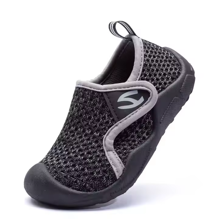 Nuevo modelo 2025 Zapatos para niños, novedad de verano 2023, sandalias de fondo suave para niñas y bebés, zapatos de playa descalzos para niños - 1