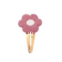 Horquillas con flores bordadas para el pelo, accesorios para el cabello para niñas, pasadores Vintage, 10 unidades por lote - details 9