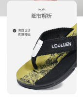 Nuevas sandalias de hombre tipo chanclas con pinza, antideslizantes, casuales, para la playa, frescas para usar al aire libre. - details 9