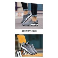 Zapatillas de Moda para Hombre  Zapatos de Deporte Casuales de Talla Grande para Senderismo al Aire Libre Absorbentes de Choques - details 11