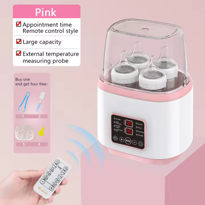 Calentador Esterilizador de Biberones Para Bebé, Capacidad 2-4 Biberones, 110V - 1