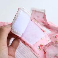 Conjunto de Correa de arnés para Mascotas Ajustable con Encaje Floral Ropa de Perro Linda para Cachorros Accesorios de Arnés para Perros - details 8