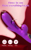 Vibrador de punto G para mujer, estimulador de clítoris 3 en 1, Juguetes sexuales, productos para mujer, vibradores de conejo para adultos, 2025 - details 4