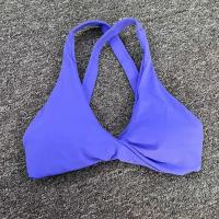 Ropa de yoga desnuda, sujetador de yoga para ejercicio de secado rápido ajustado para mujer, sujetador de fitness de belleza con espalda cruzada para correr al aire libre - details 41