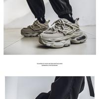 Nuevos Zapatillas De Hombre Plataforma Casual Antideslizante Y Cómodas Zapatillas Deportivas De Moda Suela De Goma Resistentes Al Desgaste Talla True Mesh Upper - details 14