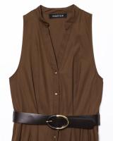 Ropa de mujer europea y americana temperamento elegante con cinturón Vestido midi - details 3
