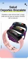 Smart Band 2024, Reloj Inteligente para Hombres y Mujeres - Monitor de Salud para Frecuencia Cardíaca, Oxígeno en Sangre y Sueño, Resistente al Agua 3ATM, Pulsera de Actividad Compatible con Teléfonos Android Xiaomi Huawei iOS - details 0