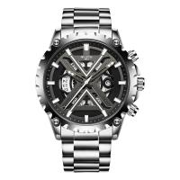 Reloj de hombre reloj de cuarzo calado impermeable moda deportes - details 4