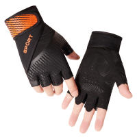 Guantes de entrenamiento para hombre y mujer, guantes de ejercicio para levantamiento de pesas, ciclismo, gimnasio, entrenamiento, transpirables y cómodos, 1 par - details 7