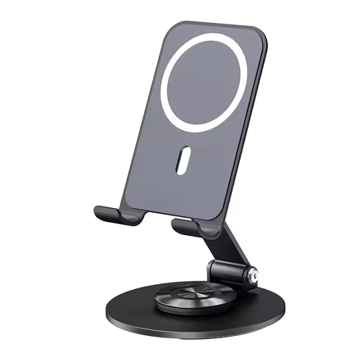 El soporte de carga inalámbrico universal del teléfono móvil del nuevo soporte del teléfono móvil de la tableta puede ser soporte plegable de la tableta de 360 grados - 1