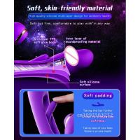 Leten 3 vibradores vibratorios de 1 inserción, palo de succión para adultos, estimulador de clítoris y vagina, consolador femenino para - details 20