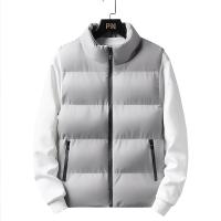Chaleco a prueba de viento para hombre, chaqueta sin mangas, abrigo informal, algodón cálido, grueso, Invierno - details 8