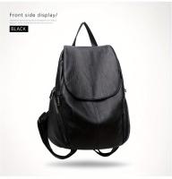 Mochila De Cuero Genuino, Bolso Escolar Minimalista Y Preppy, Mochila De Viaje Y Bolso De Mano Para Mujeres - details 8