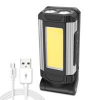 Linterna de Trabajo COB Magnética Luz Branca LED Recargable por USB Portátil Resistente al Agua - details 0