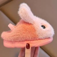 Suaves Zapatillas de Piel de Conejo para Invierno Piso Antideslizante, Moda Caliente para Niños y Niñas - details 21