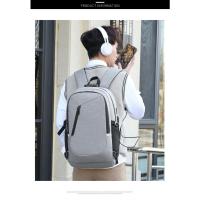 Mochila impermeable antirrobo para hombre, bolsa trasera ligera para libros, elegante, 15,6