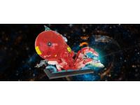 Juego de juguetes de construcción de animales de pulpo para adultos, iluminación semimecánica, criaturas de aguas profundas, exhibición coleccionable - details 2