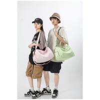 Deportes yoga bolsa de fitness bolsa de viaje ligera de corta distancia de gran capacidad femenina de almacenamiento mensajero mochila masculina Internet celebridad bolsa de viaje - details 27