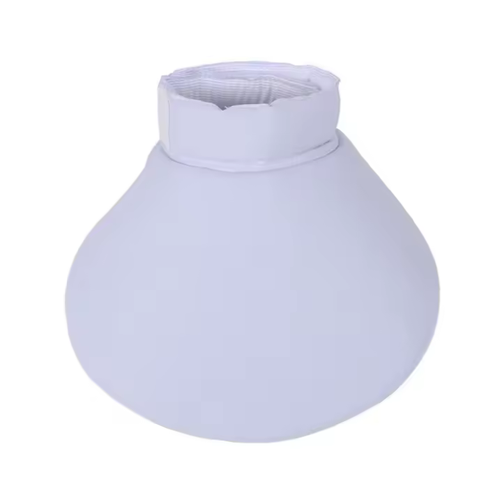 Collar de recuperación de gato de doble cara, ajustable, transpirable, protector para el cuello, cono, toalla suave para Saliva de perro, ayuda a la recuperación de heridas - 1